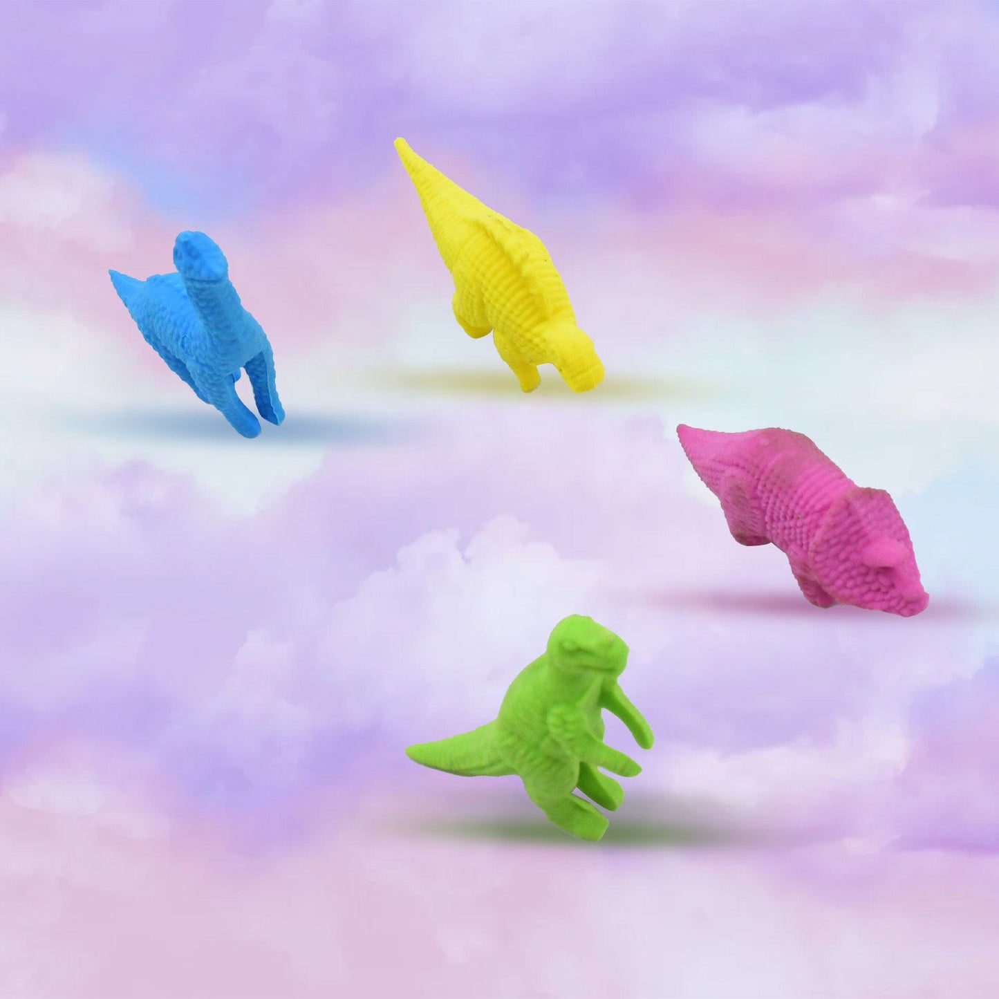 Cute dinosaur erasers for kidsā stationery