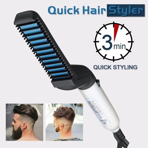 “hair styling brush for men”