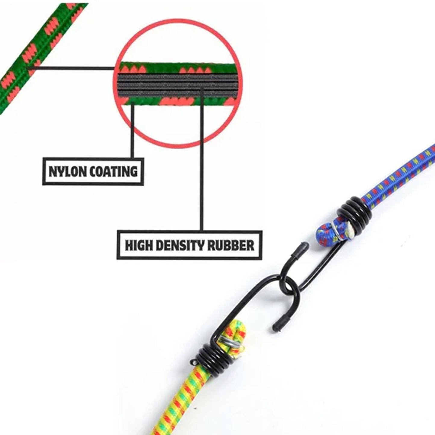 Multicolor Luggage Strap (1 Pc / Mix Color) - GurStore