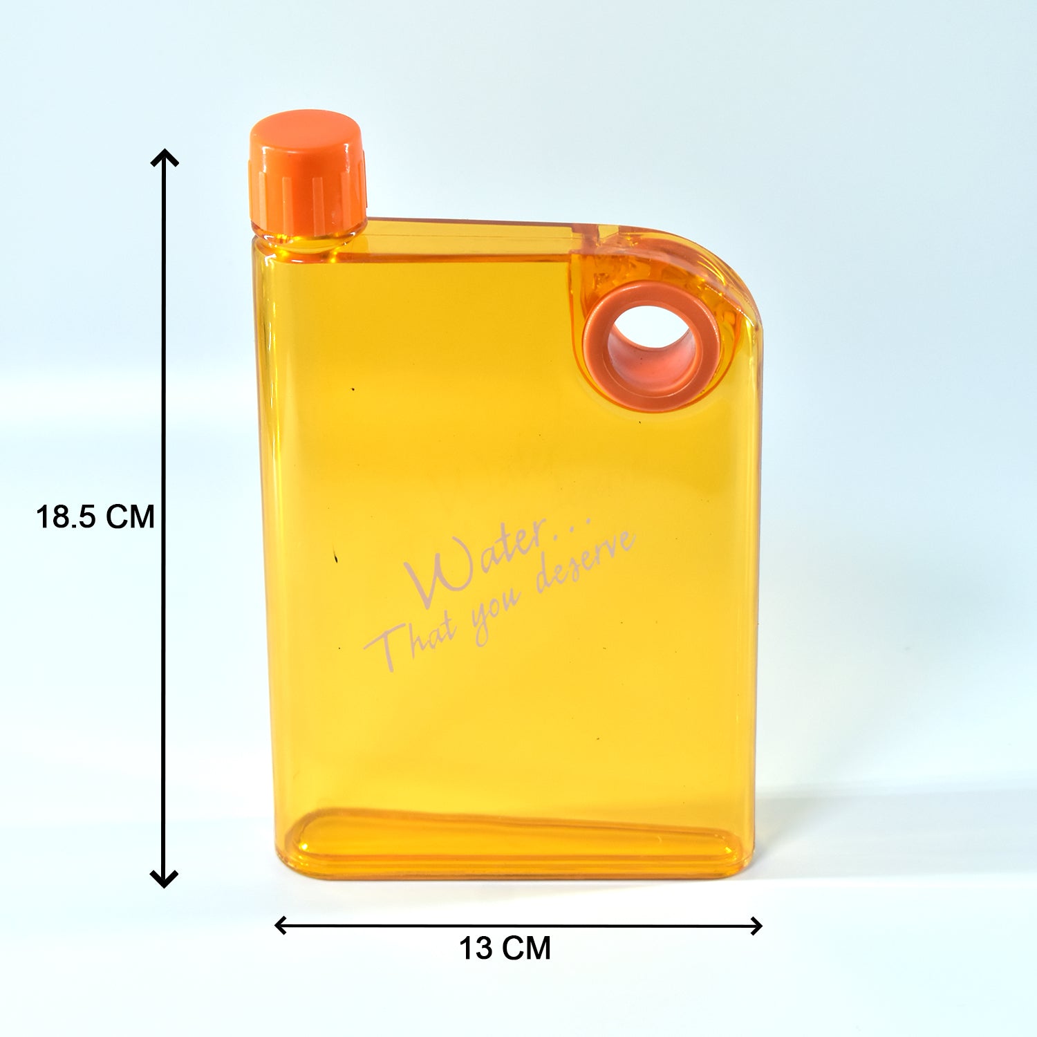 Notebook Style Slim Water Bottle (380 ml, Multicolor) - GurStore