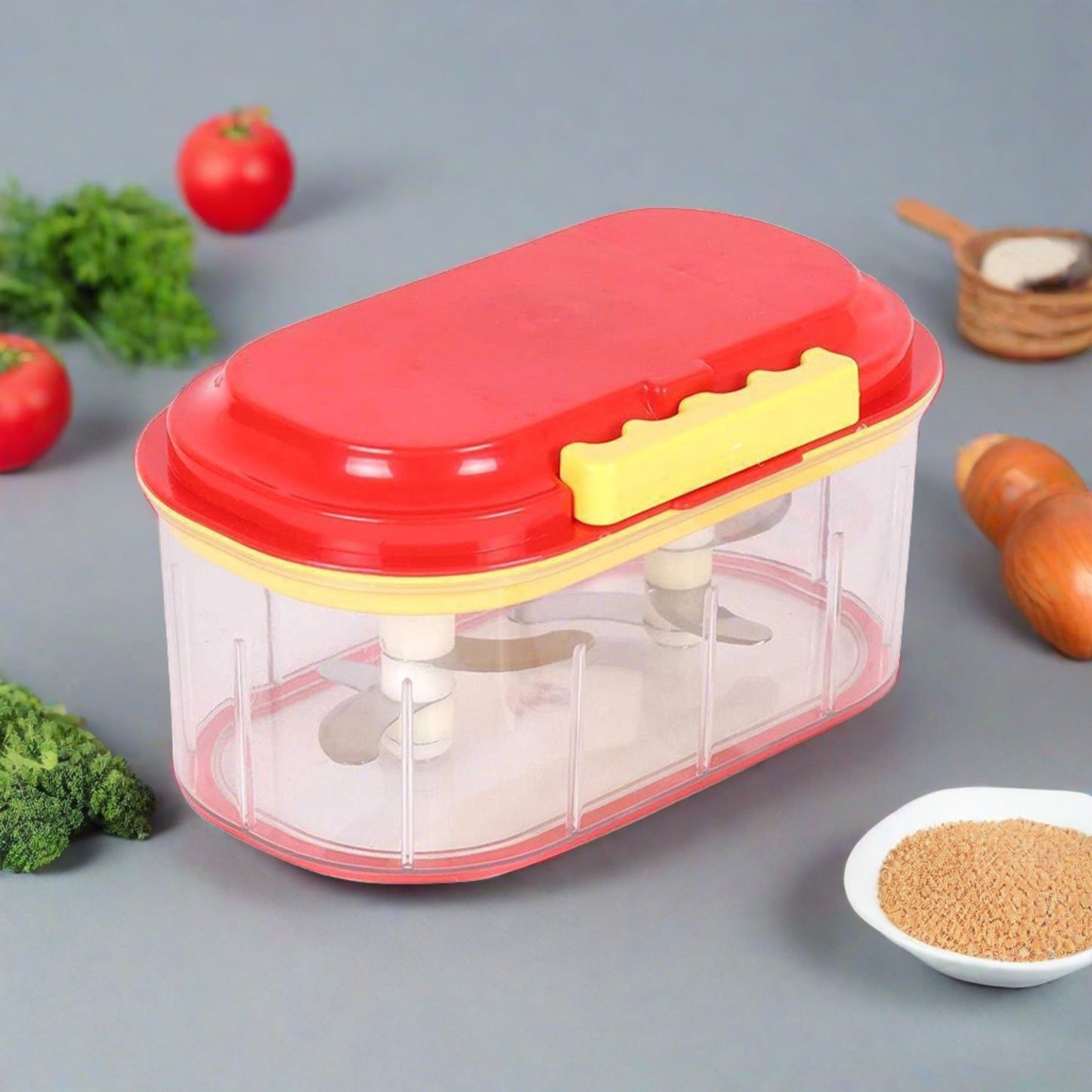 “1000ml manual vegetable chopper”