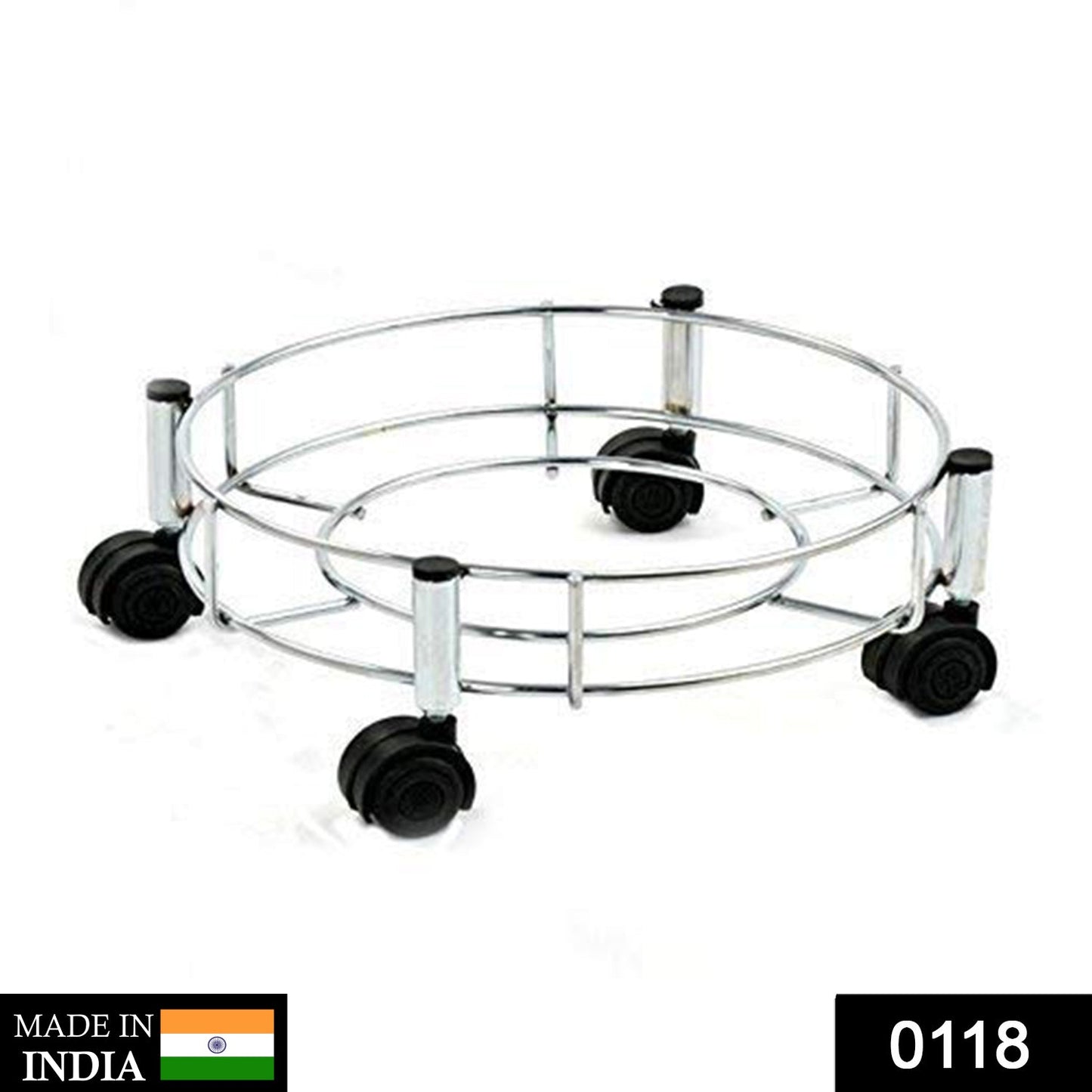 Stainless Steel Gas Cylinder Trolley - GurStore