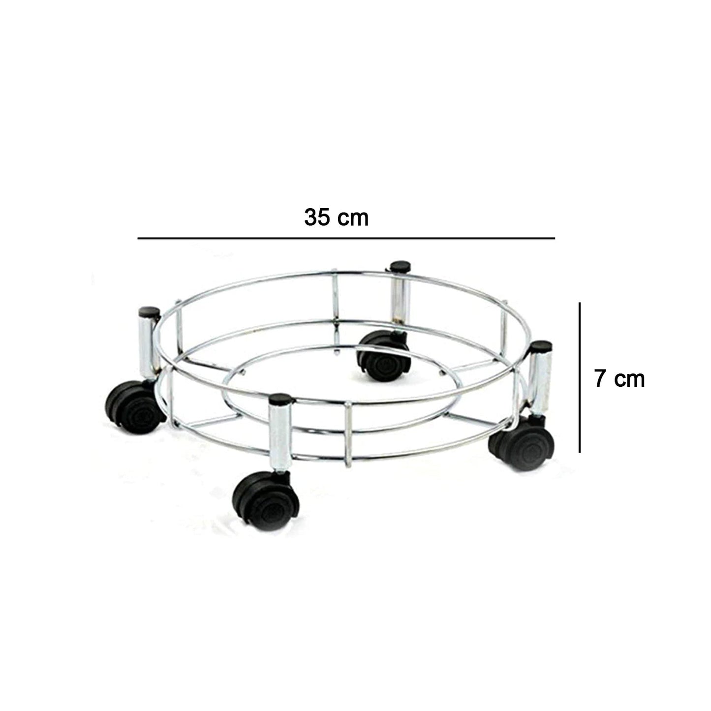 Stainless Steel Gas Cylinder Trolley - GurStore